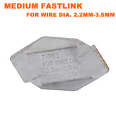 40X Medium Fastlink Wire Joiners Fence Fencing Joiner Works Gripple Tensioning